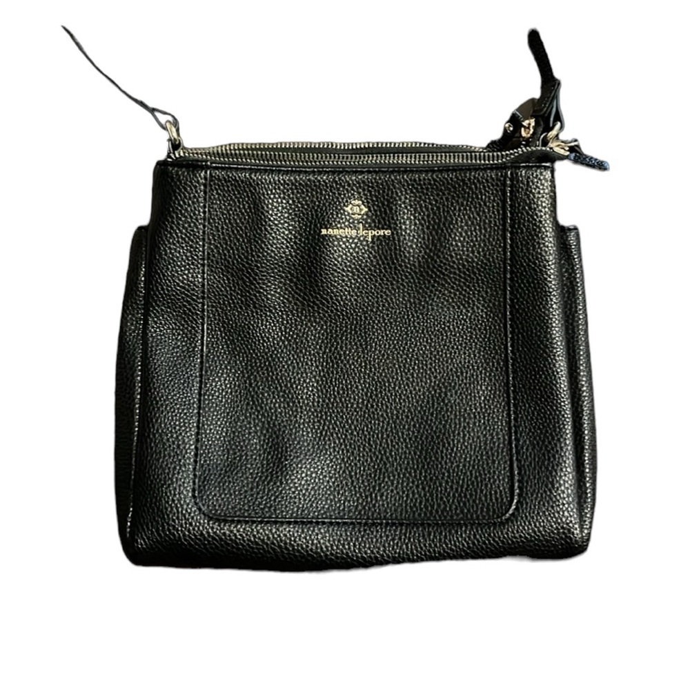 Nanette Lepore Animal Print interior crossbody bag.